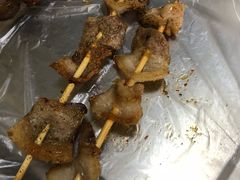 -老红桥炸灌肠牛肚锅烧烤(定福庄店)
