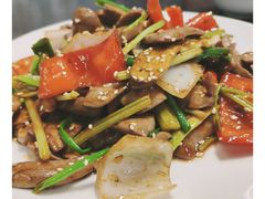 姜葱猪腰-乾坤饭店