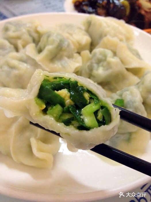老太太饺子馆韭菜鸡蛋图片 第1张
