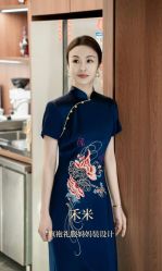 -禾米旗袍妈妈装礼服定制(嘉业国贸店)