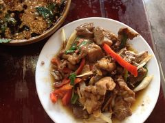 木瓜炒鸡-苍洱春饭店