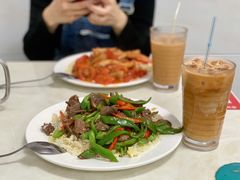 指天椒牛肉饭-好好滋味茶餐厅