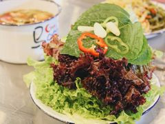 叶菜拼盘-马路牙子烧烤音乐酒馆(望京店)