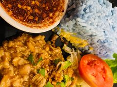 -蝶豆花蓝面条