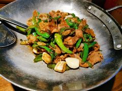 菜籽油炒超级小炒肉-老湘村·湖南土菜(天河维多利店)