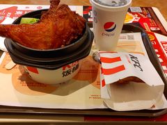 港式烧味脆皮大鸡腿饭-肯德基(尖岭万达店)