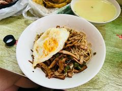 青椒干子肉丝干拌面-高邮面馆(明瓦廊店)