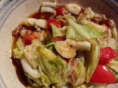 牛心菜炒油渣-树厨贵州菜(铜仁花果山店)
