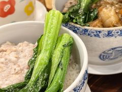 土鱿肉饼饭-黄祥华养生堂·炖汤·营养蒸饭(岭南天地店)