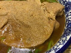 青椒肉丝加素鸡-顺丰面馆(打浦店)