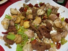 烤蒜爆酥肉-天添纸包鸡家常菜
