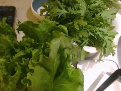 如皋生菜-左庭右院鲜牛肉火锅(浦江欢乐颂店)