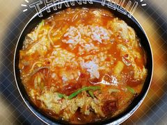 辣牛肉汤-吴草鸡爪오초닭발韩食堂(融恒盈嘉中心店)
