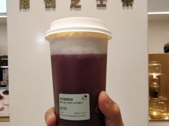 芝芝蓝莓双拼-喜茶(深圳福田星河COCO Park店)