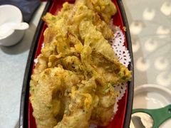 苔菜小黄花-君霖海鲜私房菜(春柳店)