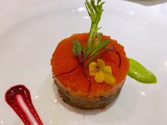 黑鱼籽酱香牛肉木瓜塔塔-王品牛排(合肥万象城店)