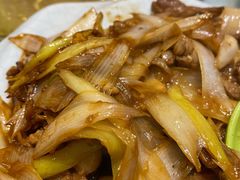 葱爆羊肉-南来顺饭庄·清真(南菜园店)