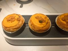 咸蛋黄肉松葡挞-禄运茶居·手工点心(猎德店)
