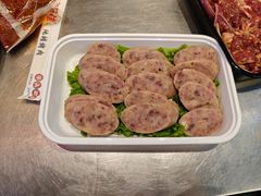 自制牛肉肠-齐市马佳地摊烤肉