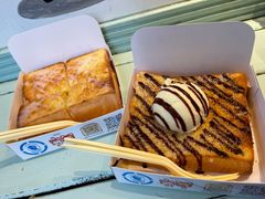香草冰淇淋厚吐司-阿信厚吐司(曾厝垵店)
