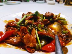 爆炒肉片-聚友斋(陶瓷琉璃馆水晶街店)