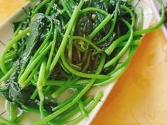 蒜蓉炒番薯叶-老字号蛇口德记烧腊饭店·海鲜加工