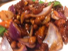 椒香虾仁爆鸡球-陈傻子餐厅(世纪都会店)