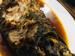 鱼-北京龙庆四季香农家饭庄·灶台鱼·碳烤虹鳟鱼(龙庆峡店)