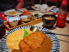 咖喱熔岩蛋猪排饭套餐-堂本家·二代目·炸猪排(Express东海店)