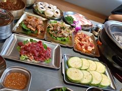 -围炉肉舍•炭烤活鳗•丹东海鲜烤肉(步行街店)