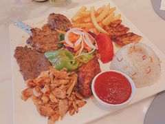 宫廷烤肉拼盘-伊斯坦布尔土耳其清真咖啡餐厅