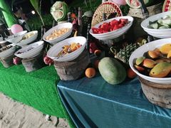 -亚龙湾希尔顿自助餐厅·海鲜·烧烤·沙滩BBQ·现场乐队