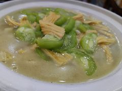 奶油丝瓜烩鲜腐竹-木桶记臭鳜鱼·安徽非遗名菜(火车站白马老店)