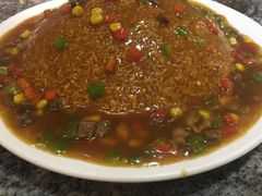 鲍汁锅巴牛肉粒-老武汉大客堂(百瑞景店)