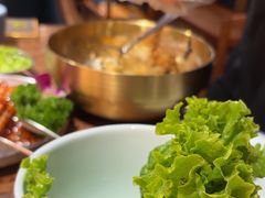 -明洞阿姨·韩式酱蟹烤肉·创意料理(三元桥店)