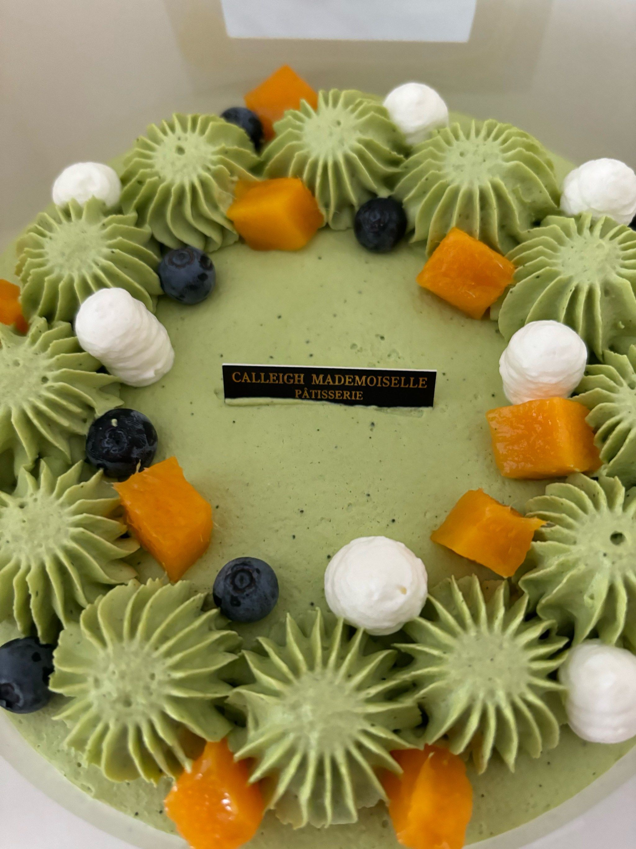 蔻蕾,超好吃的抹茶蛋糕