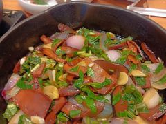 铁盘香煎黑牛肝菌-云海肴·汽锅鸡·云南菜(苏州中心店)