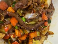 牛肉豆皮-周记热干面豆皮大王(桃花东街店)