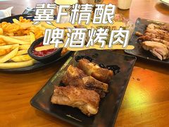 碳烤蜜汁猪肋排-冀F精酿啤酒烤肉(银杏路店)