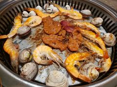 -锅儿欢海鲜火锅烤肉自助餐(东港凯虹店)