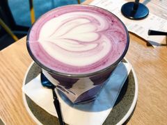 紫薯拿铁-Maxpoint Kitchen 西餐咖啡(乐峰广场店)