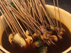 -拈签一笑黄牛肉辣卤串串