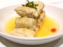 鸡汁荠菜百叶包-玫瑰厅上海菜(兴国路店)