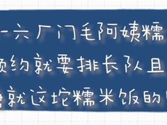 -六广门毛阿姨糯米饭