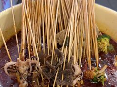 -拈签一笑黄牛肉辣卤串串