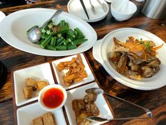 白灼黄秋葵-临家闽南菜(环岛路店)