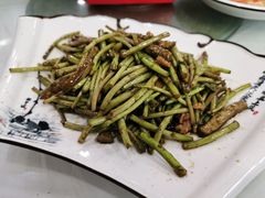 野芦蒿炒臭干-广迎居老正兴菜馆