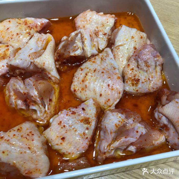 特色烤肉店旗舰店(合肥路店)-鸡翅-菜-鸡翅图片-青岛美食-大众点评网