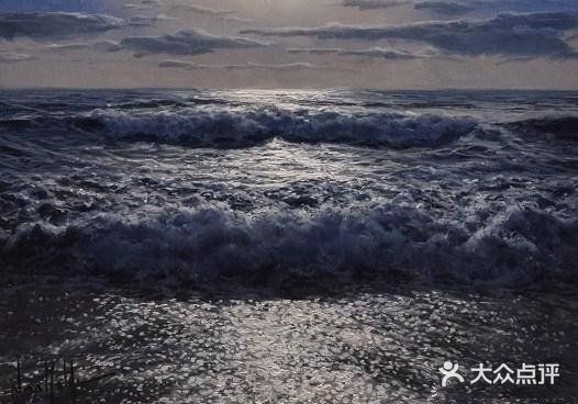 📷神奇的硅质颜料海景画