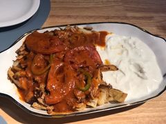 鸡肉多纳转烤肉套餐-伊斯坦布尔土耳其清真咖啡餐厅